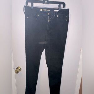 Ann Klein High Rise Skinny Ankle Jean